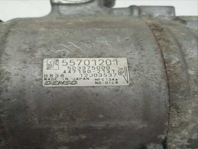 Foto 3ª: Compresor Aire Acondicionado Fiat Bravo 1.6 16V DYNAMIC MULTIJET 77KW) 105CV [198A3000] (2009)