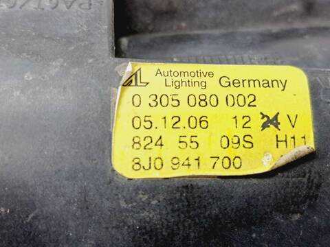 Foto 3ª: Faro Antiniebla Delantero Derecho Audi Tt 2.0 16V TFSI 200CV 147KW [BWA] (2007)