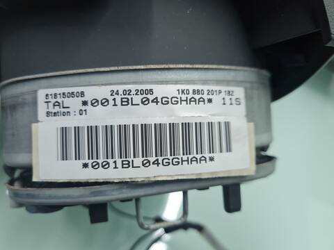 Foto 4ª: Kit Airbag Volkswagen Golf 1.9 TDI BERLINA 105CV 77KW [BKC] (2005)