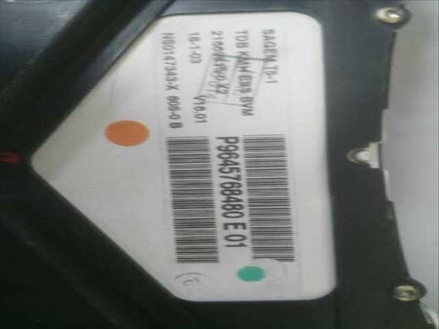 Foto 2ª: Cuadro de Instrumentos Peugeot 307 BERLINA (2005)