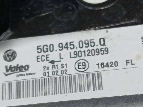 Foto 3ª: Piloto Trasero Izquierdo Volkswagen Golf ADVANCE 130CV 96KW [DACA] (2018)