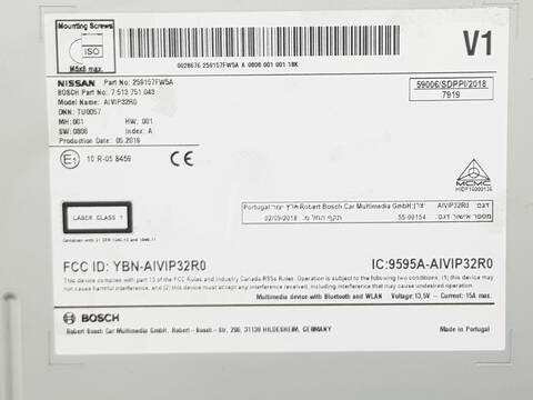 Foto 3ª: Sistema GPS Nissan Qashqai ACENTA 113CV 83KW [HR13DDT] (2013)
