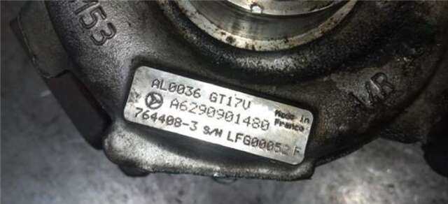 Turbocompresor Mercedes Clase G 230 4.0 GL 450 CDI 4-MATIC (164.828) [4.0 LTR. - 225 KW CDI]