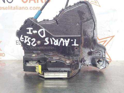 Foto 2ª: Cerradura Puerta Delantera Izquierda Toyota Auris SPORT 177CV 130KW [2ADFHV] (2007)