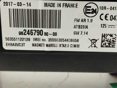 Foto 4ª: Centralita Motor ECU Peugeot 3008 ACTIVE 120CV 88KW [BH01] (2017)