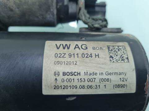 Foto 2ª: Motor de Arranque Volkswagen Golf RABBIT BLUEMOTION 105CV 77KW [CAY] (2012)