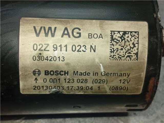 Foto 2ª: Motor de Arranque Volkswagen Polo 1.2 ADVANCE [1.2 LTR. - 55 KW TDI] [CFWA]