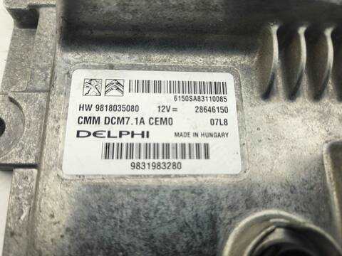 Foto 3ª: Centralita Motor ECU DS 7 GRAND CHIC 177CV [AH01] (2018)