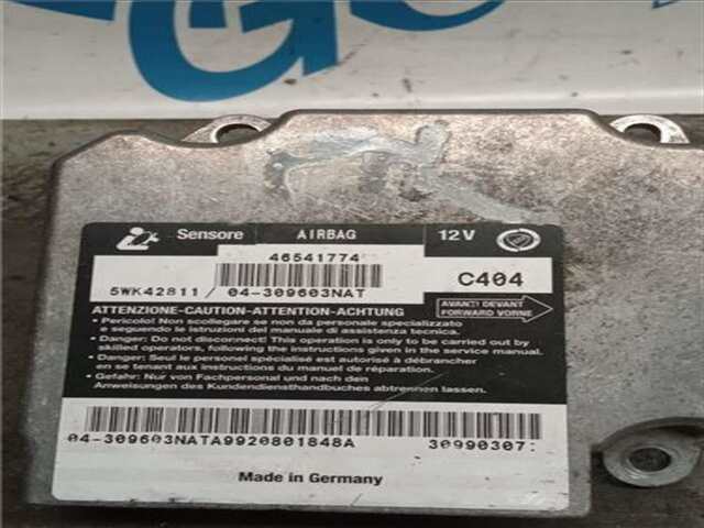 Foto 2ª: Centralita Airbag Fiat Brava 1.9 JTD 105 [182 B4.000]