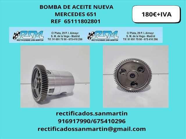 Bomba de Aceite Mercedes Sprinter DIESEL