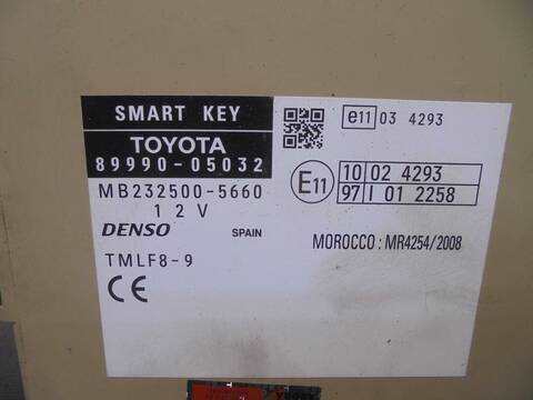 Foto 2ª: Centralita Inmovilizador Toyota Avensis ACTIVE 150CV 110KW [2AD] (2010)