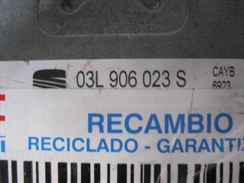 Foto 2ª: Centralita Motor ECU Seat Ibiza 1.6 TDI BERLINA 90CV 66KW [(D) CAY] (2010)