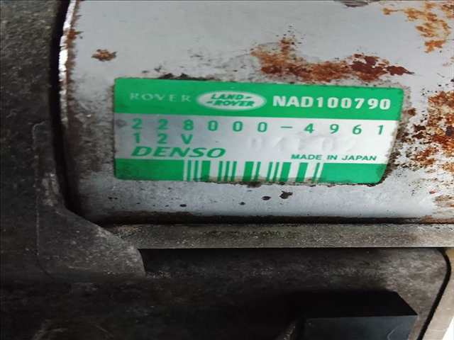 Foto 4ª: Motor de Arranque Rover Streetwise 2.0 TD [20T2N] (2003)