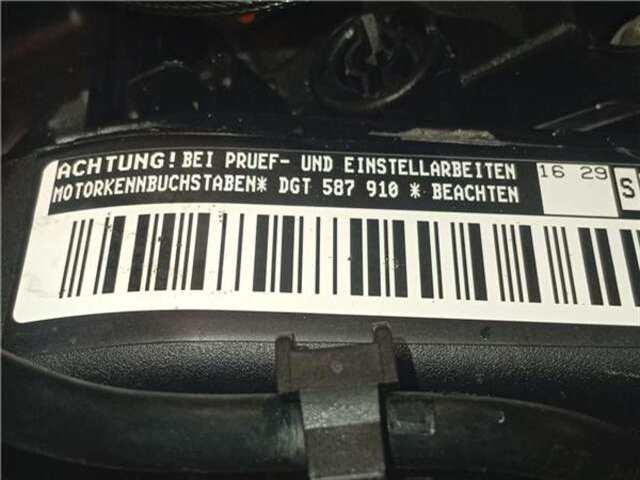 Foto 2ª: Motor Completo Volkswagen Golf 1.6 BUSINESS [1.6 LTR. - 85 KW TDI]