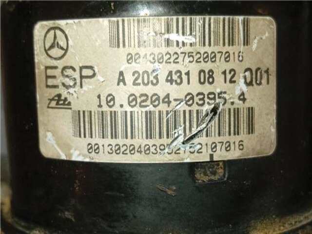 Foto 2ª: Abs Mercedes Clase C 160 1.8 C 180 COMPRESSOR (203.746) [1.8 LTR. - 105 KW CAT] [M 271.946]
