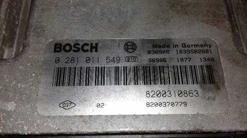 Foto 3ª: Centralita Motor ECU Renault Scenic 1.9 DCI DIESEL 120CV 88KW [F9Q D8] (2003)