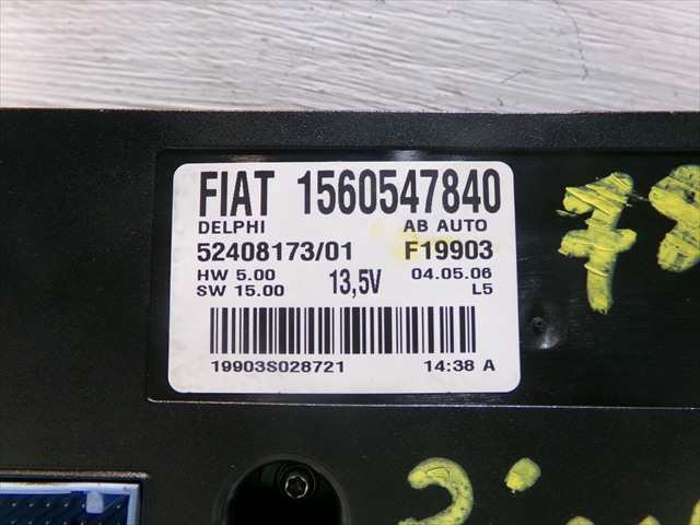 Foto 4ª: Mando Calefacción A. A. Alfa Romeo 159 1.9 JTD 2006-2011 RANCHERA [939A2000] (2006)