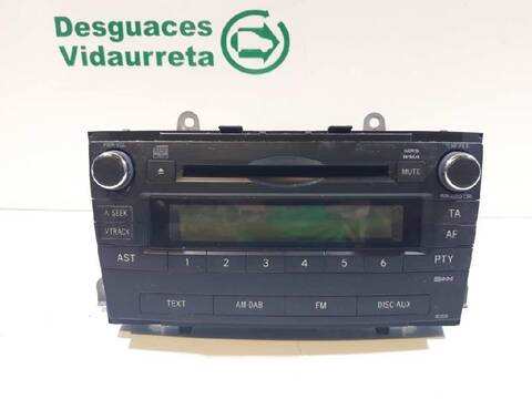Sistema Audio Radio CD Toyota Avensis ADVANCE 150CV 110KW