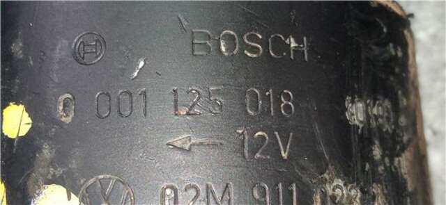 Foto 2ª: Motor de Arranque Audi A3 1.8 QUATTRO [APY]