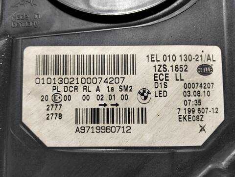 Foto 2ª: Faro Izquierdo Bmw Serie 5 518 N57D30A (2025)