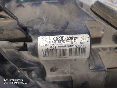 Foto 2ª: Faro Izquierdo Audi A5 2.0 TDI 105KW) 143CV [CAGA] (2010)