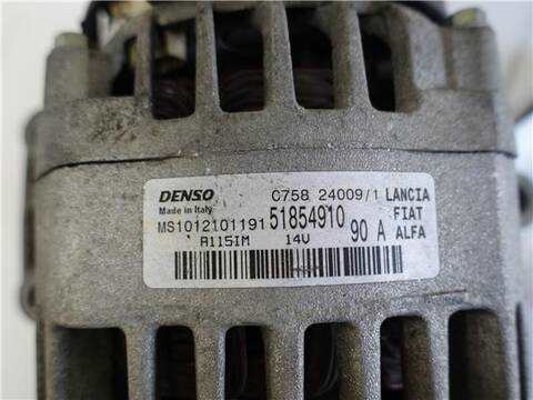 Foto 3ª: Alternador Fiat Punto 1.3 D MULTIJET 90CV 66KW [199 A3.000] (2009)