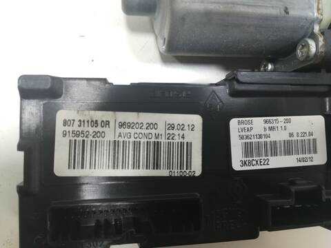 Foto 3ª: Elevalunas Eléctrico Delantero Izquierdo Renault Scenic K9K A6 (2012)