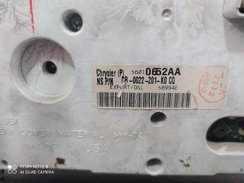 Foto 3ª: Cuadro de Instrumentos Jeep Grand Cherokee 2.7 CRD LAREDO 163CV 120KW [665921] (2002)