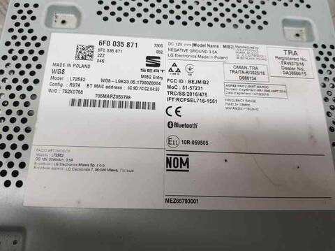 Foto 3ª: Sistema GPS Seat Ibiza ERENCE 95CV 70KW [CHZL] (2017)