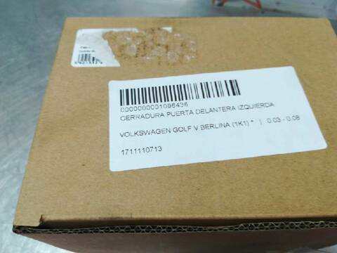 Cerradura Puerta Delantera Izquierda Volkswagen Golf BERLINA 105CV 77KW