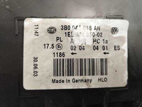 Foto 3ª: Faro Derecho Volkswagen Passat 1.6 102CV [ALZ] (2000)