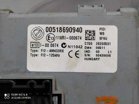 Foto 3ª: Caja Reles Fusibles Fiat Bravo 120CV 88KW