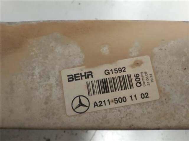 Foto 3ª: Intercooler Mercedes Clase E 180 2.7 E 270 CDI (211.016) [2.7 LTR. - 130 KW CDI CAT]