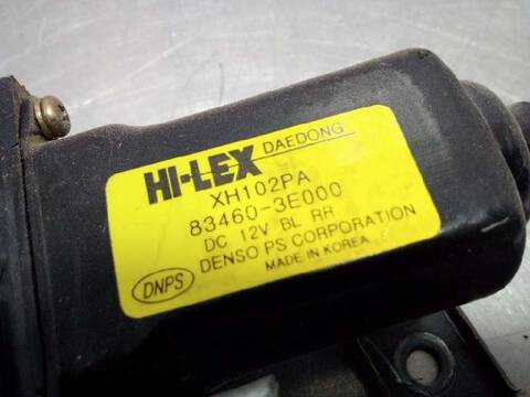 Foto 4ª: Elevalunas Manual Trasero Derecho Kia Sorento 2.5 CRDI EX 140CV 103KW [D4CB] (2005)