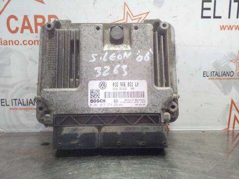 Foto 2ª: Centralita Motor ECU Seat Leon ERENCE 105CV 77KW [BKC] (2006)