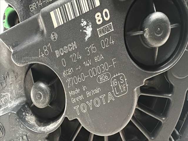Foto 4ª: Alternador Toyota Avensis 1.8 GASOLINA [G1ZZ-FE] (2004)