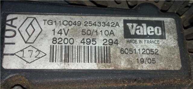 Alternador Renault Scenic 1.9 DCI (JM12. JM0G) (JM)(2003-_)
