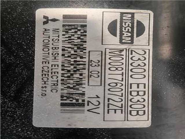 Foto 3ª: Motor de Arranque Renault Maxity 2.5 FG 130.35/452 131CV 96KW [D/ YD25] (2007)