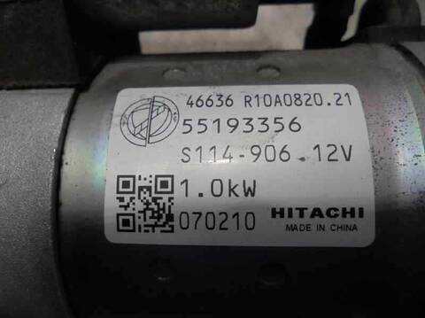 Foto 3ª: Motor de Arranque Fiat Bravo 1.4 16V ACTIVE 90CV 66KW [192B2000] (2007)