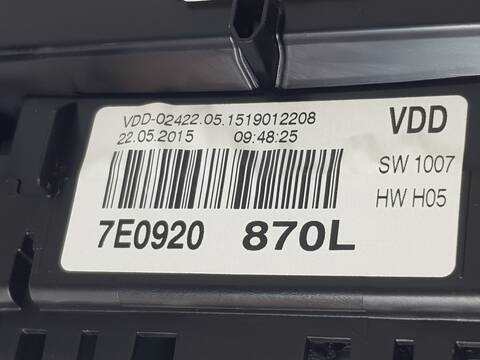 Foto 2ª: Cuadro de Instrumentos Volkswagen Caravelle T6 TRENDLINE (2015)