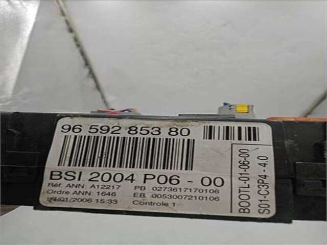 Centralita Confort BSI Peugeot 207 1.6 XS [1.6 LTR. - 80 KW 16V CAT (NFU - TU5JP4)]