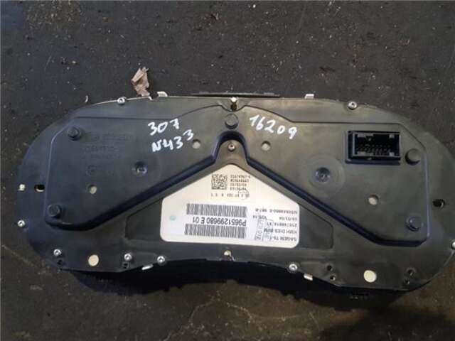 Foto 2ª: Cuadro de Instrumentos Peugeot 307 2.0 X-LINE [2.0 LTR. - 100 KW 16V HDI FAP CAT (RHR - DW10BTED4)] [RHR (DW10BTED4)]