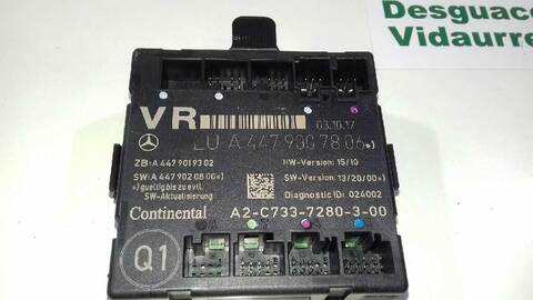 Foto 2ª: Centralita Cierre Centralizado Mercedes Vito 114/116 CDI 119 CDI/BT 4MATIC KOMPAKT 447.701) 190CV 140KW [651950] (2014)