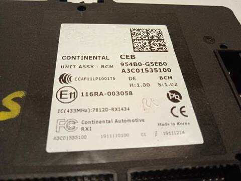Foto 4ª: Centralita Motor ECU Kia Niro 141CV 104KW [G4LE] (2020)