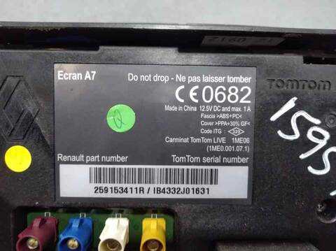 Foto 3ª: Sistema GPS Renault Megane DINAMIQUE III COUPE 130CV 96KW [R9M402] (2013)