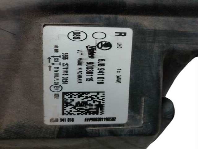 Foto 3ª: Piloto Delantero Derecho Skoda Rapid 1.6 TDI (2012)