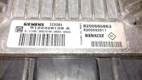 Foto 3ª: Centralita Motor ECU Renault Megane 101CV 74KW FAMILIAR II FAMILIAR [K9K P7] (2006)