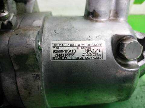 Foto 3ª: Compresor Aire Acondicionado Nissan Juke ACENTA 117CV [HR16DE] (2010)