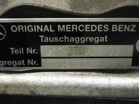 Foto 2ª: Caja Cambios Mercedes Clase E 180 OM647961 FAMILIAR (2005)