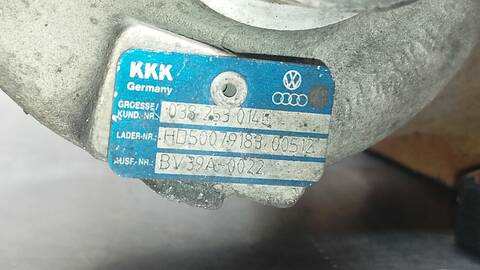 Foto 4ª: Turbocompresor Volkswagen Golf TRENDLINE BERLINA 105CV 77KW [BKC] (2005)